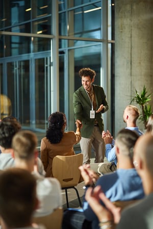 Home Congratulations colleague!iStock-2057738345